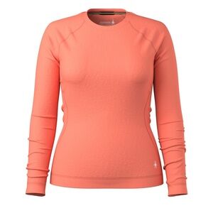 Smartwool Women's Merino 250 Base Layer Top XL Coral  Long Sleeve Thermal Wool